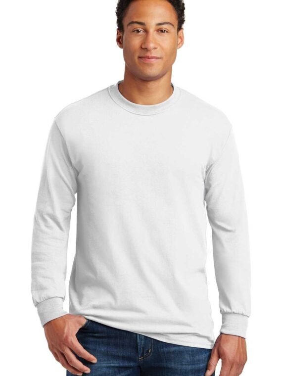 Sweatshirt, %100 Pamuk, İçi Şardonlu, 2 İplik Sweatshirt, 0 Yaka, Beyaz