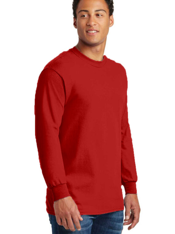 Sweatshirt, %100 Pamuk, İçi Şardonlu, 2 İplik Sweatshirt, 0 Yaka, Bordo