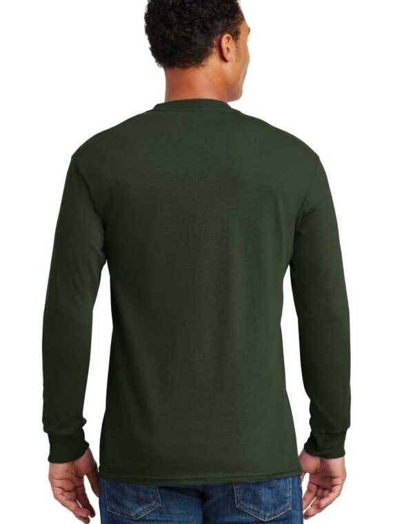 Sweatshirt, %100 Pamuk, İçi Şardonlu, 2 İplik Sweatshirt, 0 Yaka, Haki