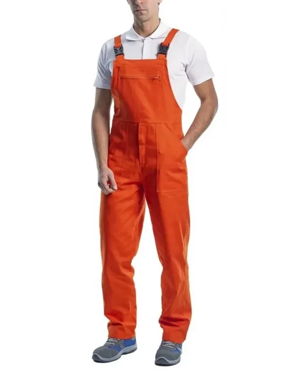 Hultabs | Yazlık 16/12 Gabardin Bahçıvan Tulum, Turuncu