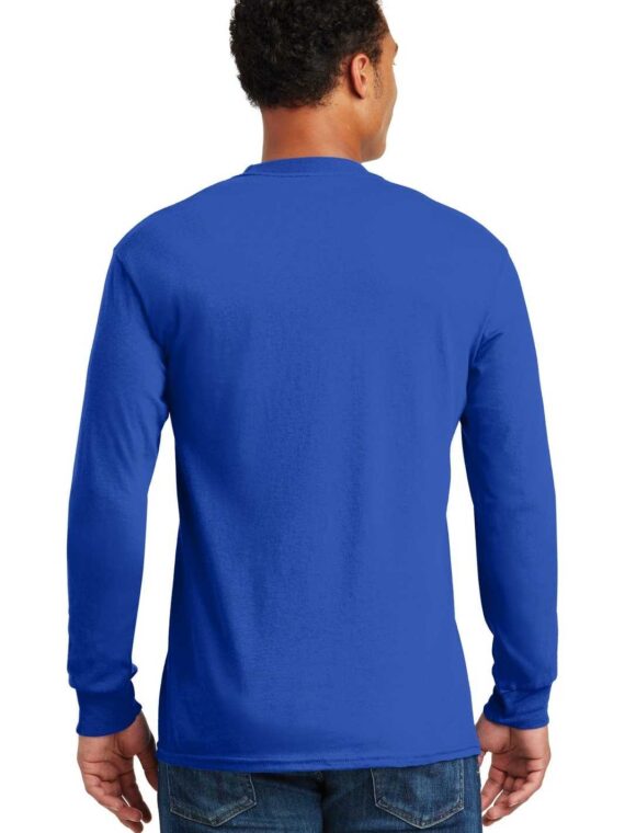 Sweatshirt, %100 Pamuk, İçi Şardonlu, 2 İplik Sweatshirt, 0 Yaka, Sax-Mavi