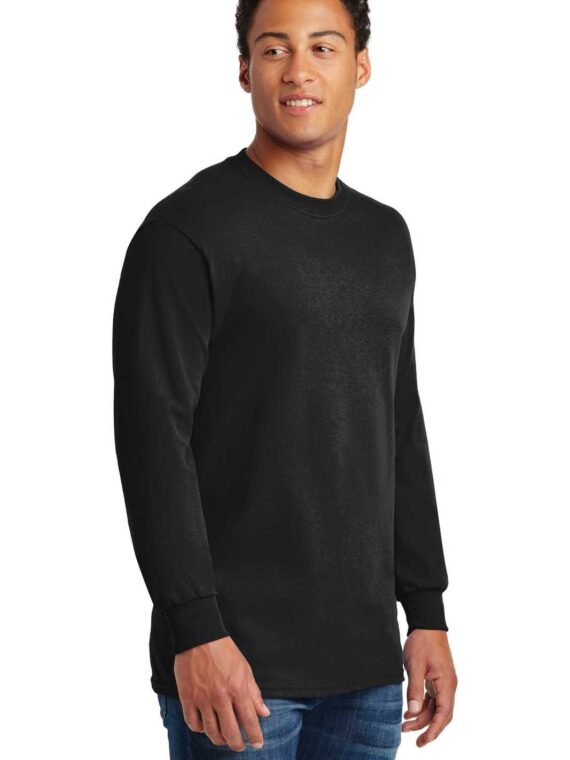 Sweatshirt, %100 Pamuk, İçi Şardonlu, 2 İplik Sweatshirt, 0 Yaka, Siyah