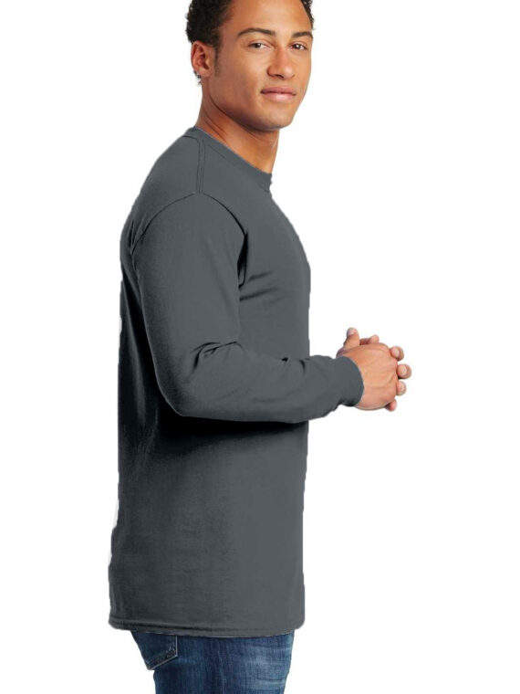 Sweatshirt, %100 Pamuk, İçi Şardonlu, 2 İplik Sweatshirt, 0 Yaka, Füme